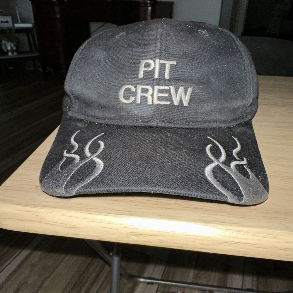 Black Pit Crew Port Authority Cap